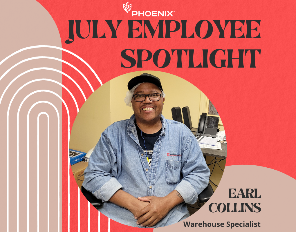 July Employee Spotlight - Earl Collins, Warehouse Specialist