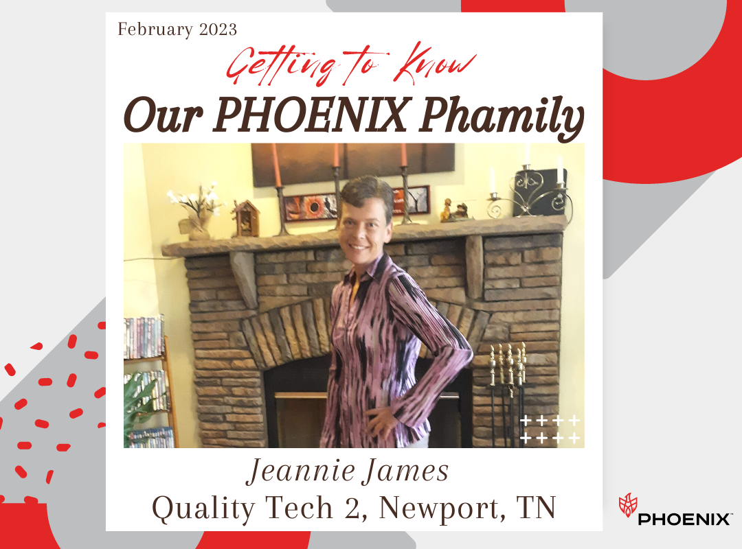 Getting to Know Our PHOENIX Phamily, Jeannie James, Quality Tech 2