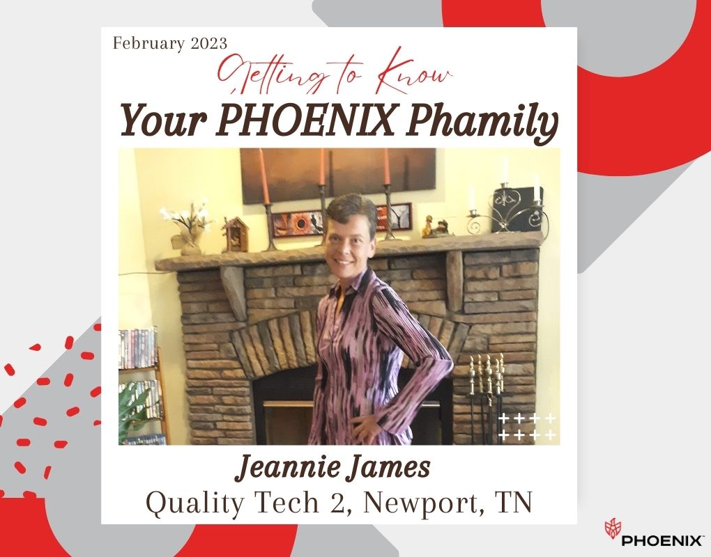 Getting to Know Our PHOENIX Phamily, Jeannie James, Quality Tech 2