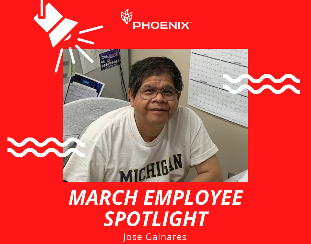 March Employee Spotlight - Jose Galnares, Sr. Shipping Material Tech